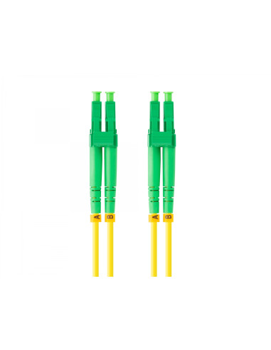 Lanberg FO-LALA-SD11-0020-YE cable de fibra optica 2 m LC/APC G.657.A1 Amarillo