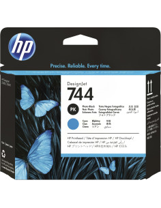 HP Cabezal de impresión DesignJet 744 negro fotográfico/cian