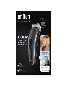 Braun BodyGroomer BG5340 Negro, Plata