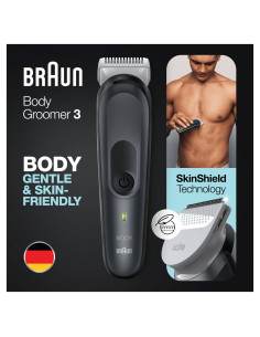 Braun BodyGroomer 3 BG3340 Negro, Gris