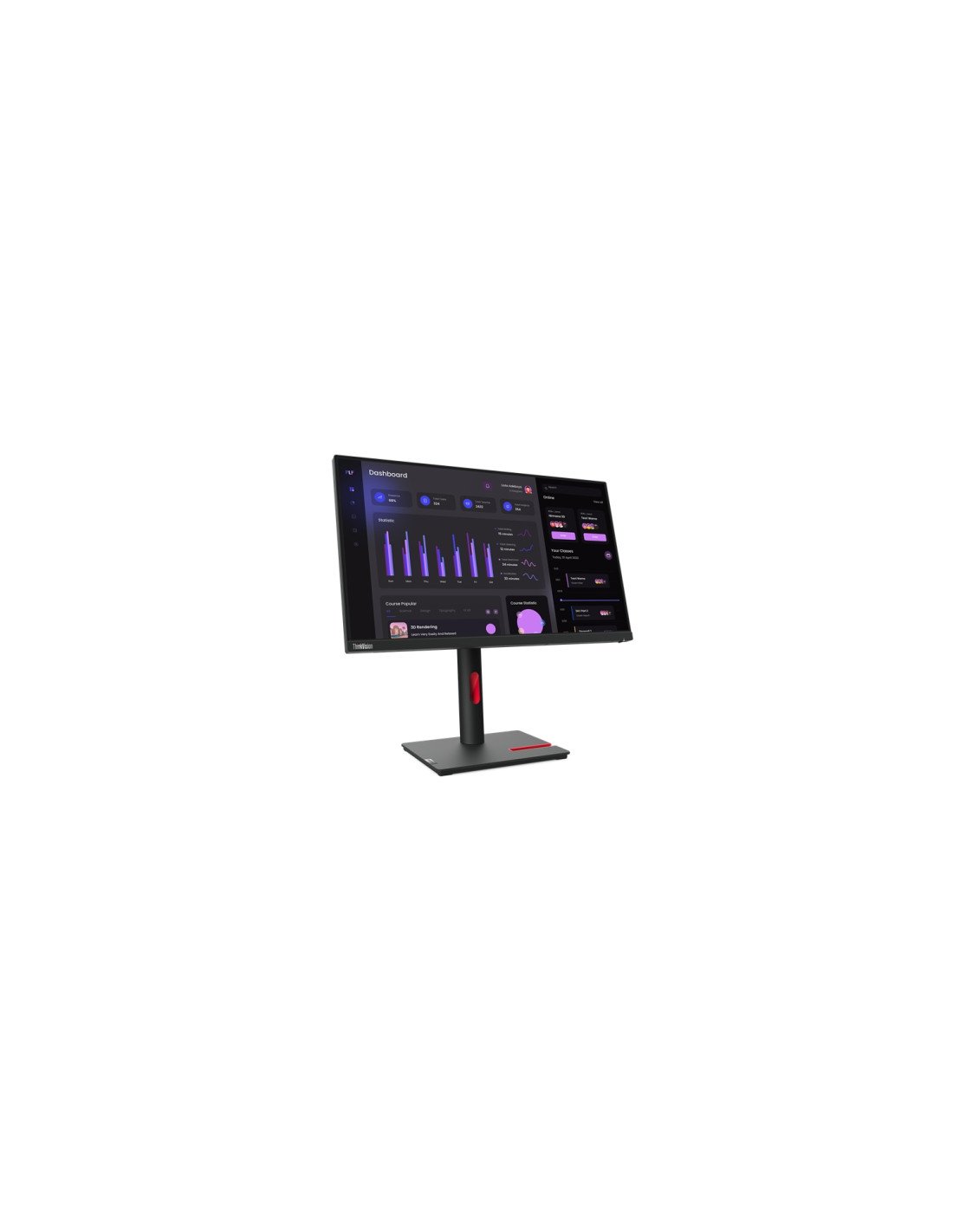 Lenovo ThinkVision T24i-30 23.8" Full HD Negro Monitor
