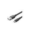 Vention Cable USB 2.0 CTIBI/ USB Macho - MicroUSB Macho/ 3m/ Negro