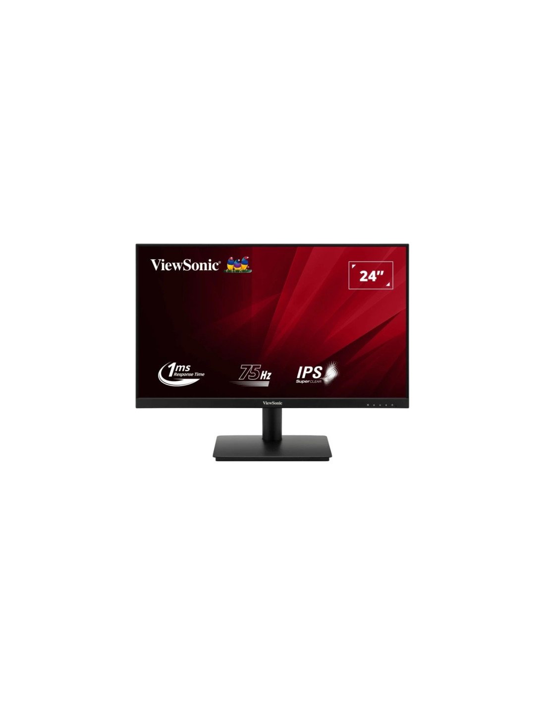 Viewsonic VA VA240-H-2 pantalla para PC 60,5 cm (23.8") 1920 x 1080 Pixeles Full HD LED Negro