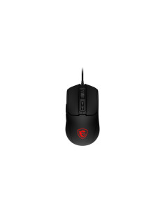 MSI FORGE GM100 ratón Juego Ambidextro USB tipo A Óptico 6400 DPI