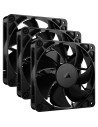 Corsair RS120 Carcasa del ordenador Ventilador 12 cm Negro 3 pieza(s)