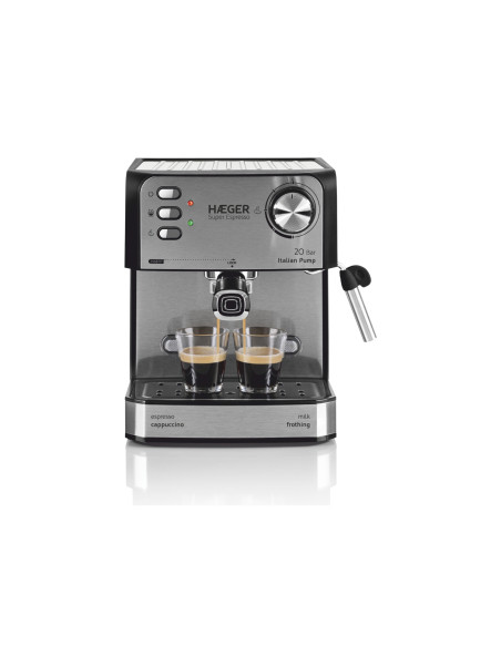 Haeger CM-85B.011A cafetera eléctrica Semi-automática Máquina espresso 1,6 L