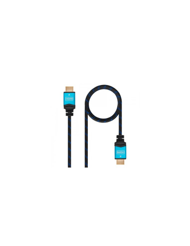 Nanocable Cable HDMI V2.0 4K@60GHz 18 Gbps A/M-A/M, negro, 2.0 m.
