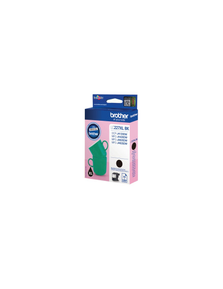 Brother LC227XLBK cartucho de tinta 1 pieza(s) Original Negro