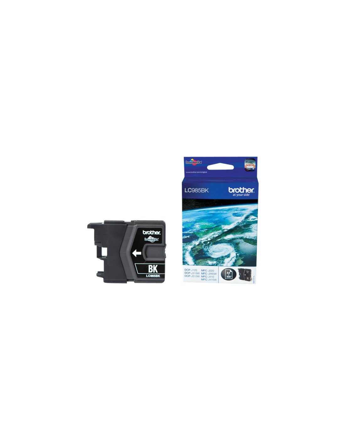 Brother LC985BK 1 cartucho pieza Original Negro