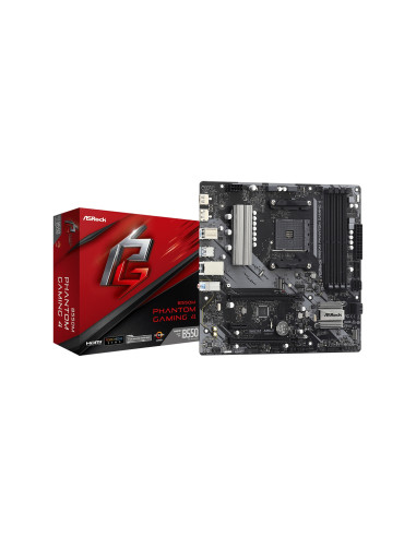 Asrock Phantom Gaming 4 AMD B550 Zócalo AM4 micro ATX