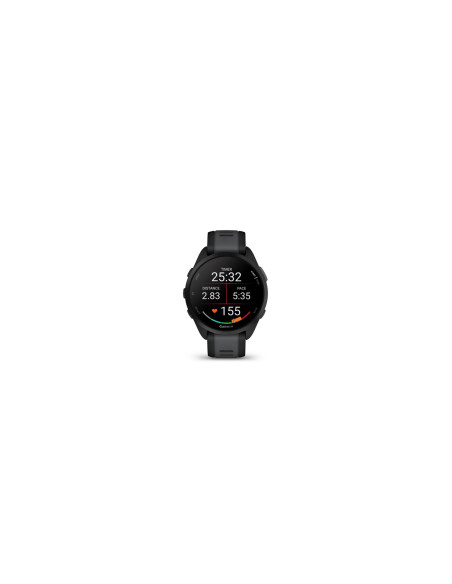 Garmin Forerunner 165 3,05 cm (1.2") AMOLED Digital 390 x 390 Pixeles Pantalla táctil Negro GPS (satélite)