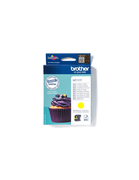 Brother LC-1240Y cartucho de tinta 1 pieza(s) Original Amarillo