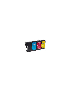 Brother LC1100RBWBP cartucho de tinta 3 pieza(s) Original Cian, 2