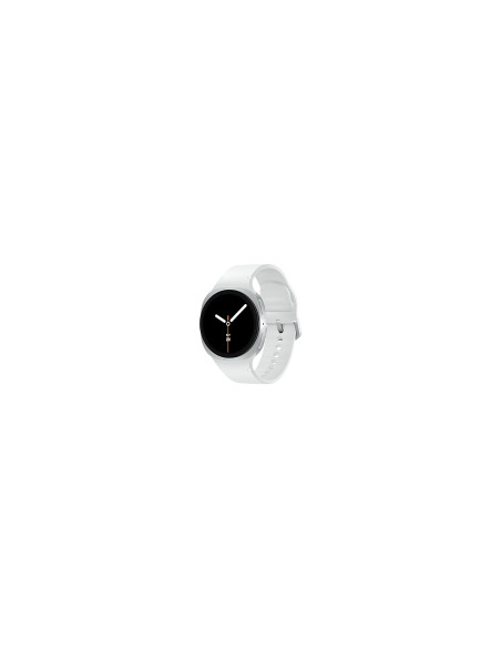 Samsung Galaxy Watch 8 3,3 cm (1.3") AMOLED 40 mm Digital 438 x 438 Pixeles Pantalla táctil 4G Plata Wifi GPS (satélite)