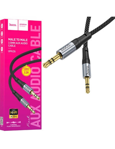 Cable Audio Jack 3.5mm a Jack 3.5mm 1 Metro Hoco UPA26