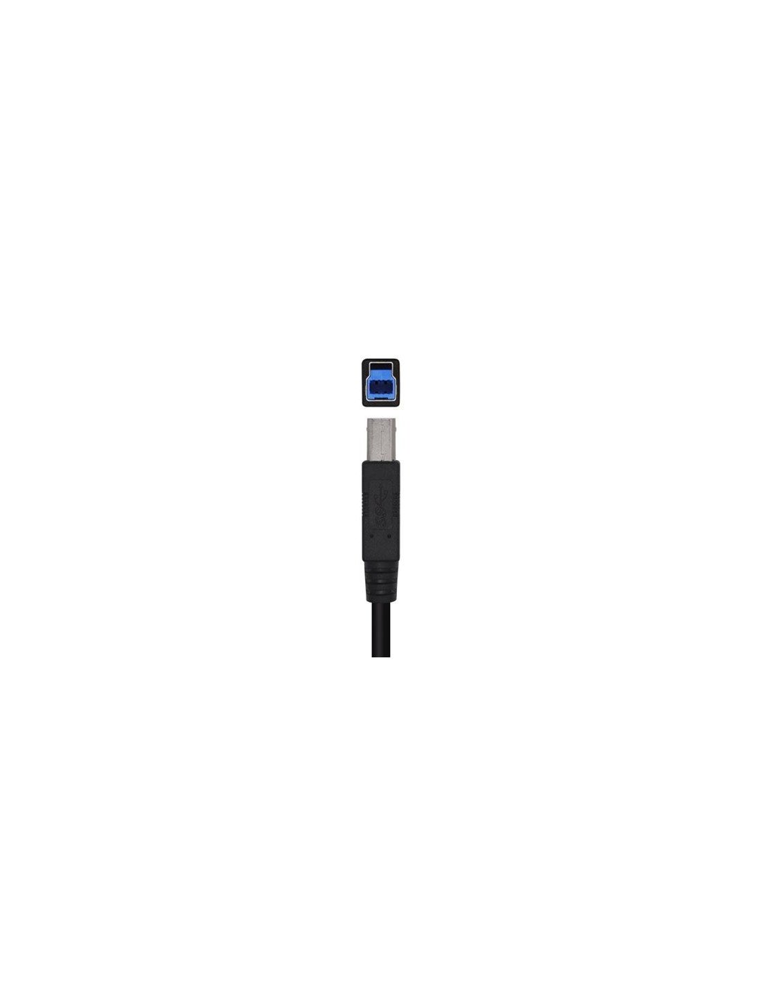 CABLE IMPRESORA USB 3.0 2 METROS NEGRO AISENS