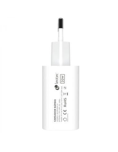 Leotec Cargador rápido 20W USB-C