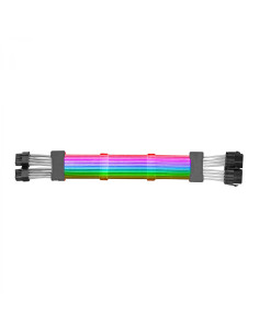 Mars Gaming MCA-16, Cable Extensor ARGB 8+8pin PCIe para Tarjeta