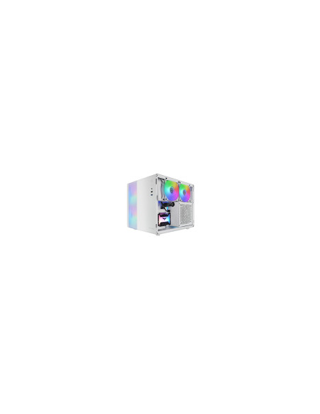 Mars Gaming MC-400, Caja Gaming Compacta Micro-ATX, Ventana Lateral