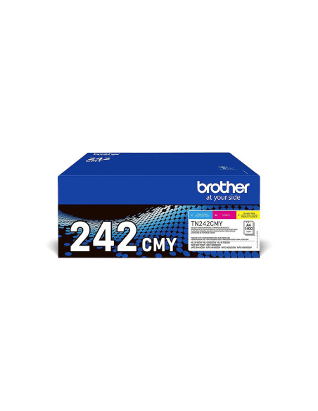 Brother TN-242CMY cartucho de tóner 1 pieza(s) Original Cian,