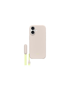 Apple MGTL4LL/A funda para teléfono móvil 16 cm (6.3") Cal, Color piedra