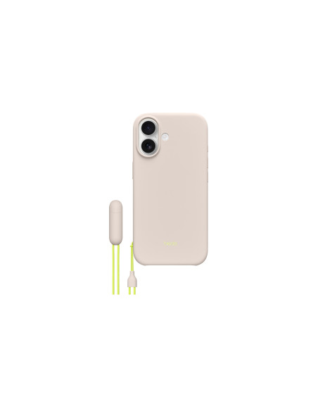 Apple MGTL4LL/A funda para teléfono móvil 16 cm (6.3") Cal, Color piedra