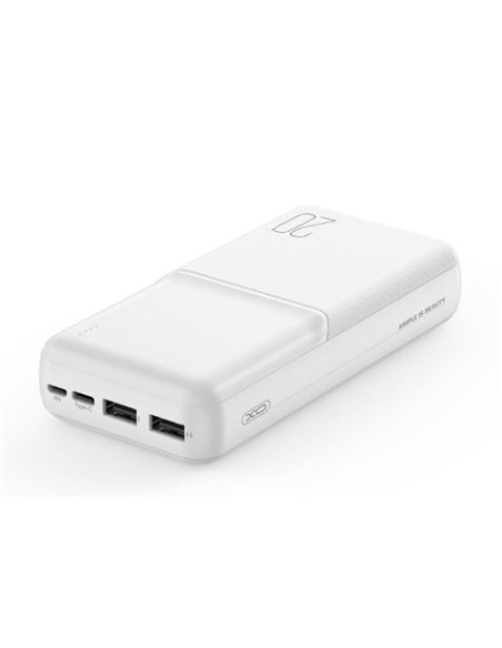 POWERBANK 20000MAH 2 SALIDAS BLANCO PR252 XO