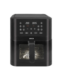 FREIDORA DE AIRE DIGITAL 8 LITROS NEGRA CON VENTANA JOCCA