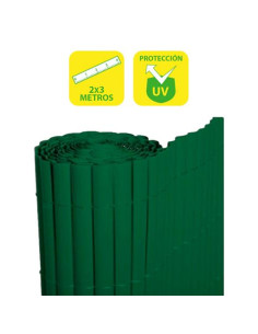 CAÑIZO PLÁSTICO DOBLE CARA 2X3 METROS VERDE SUNGARDEN