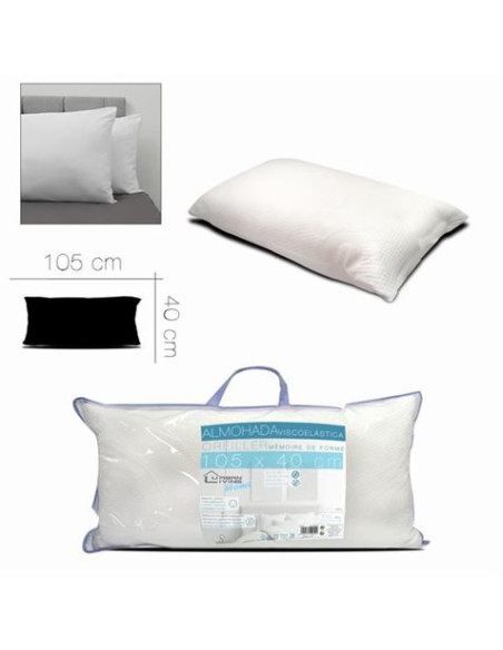ALMOHADA VISCOELASTICA 105X40CM URBAN LIVING