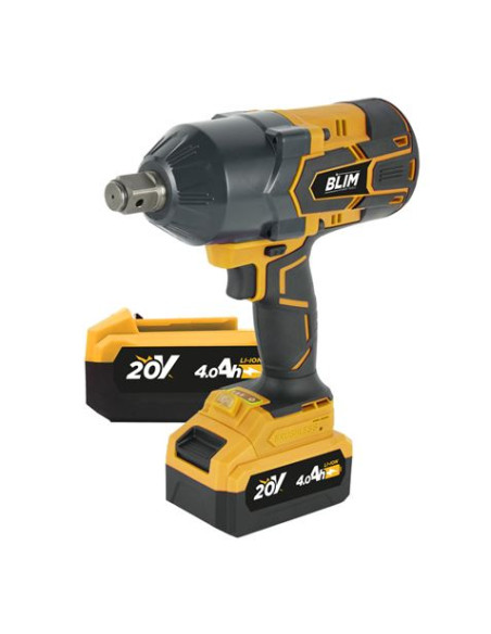 LLAVE IMPACTO S/CARBONES 1300NM | 20V | 2 BATERIAS 4AH BLIM