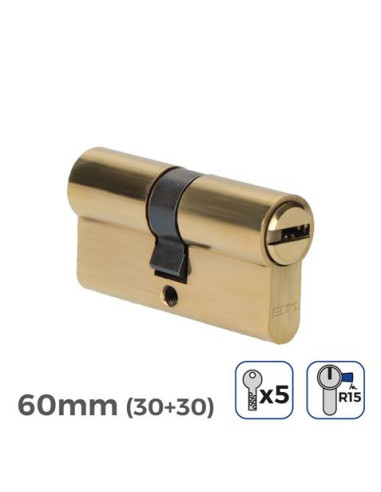 BOMBIN LATON 60MM 30+30MM LEVA LARGA LLAVE SEGURIDAD