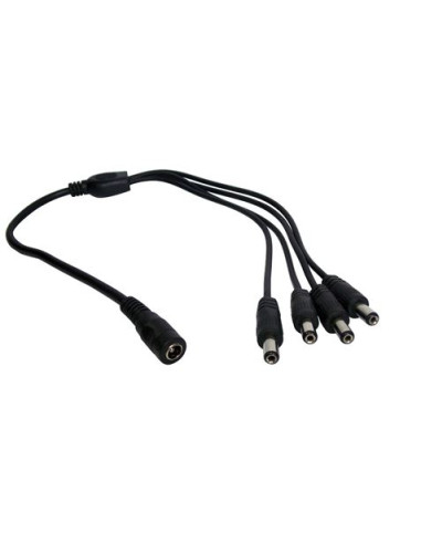CABLE ALIMENTACION SPLITTER 4 CAMARAS CAMVIEW