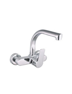 MONOMANDO DE FREGADERO CAÑO ALTO EMPOTRADO EDM