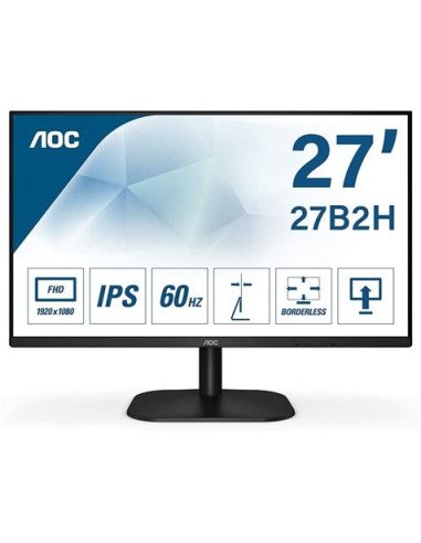 MONITOR AOC 27\" FULL HD NEGRO 27B2H