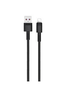 CABLE NBQ166 CARGA RAPIDA USB - LIGHTNING | 5A | 1 METRO | NEGRO XO