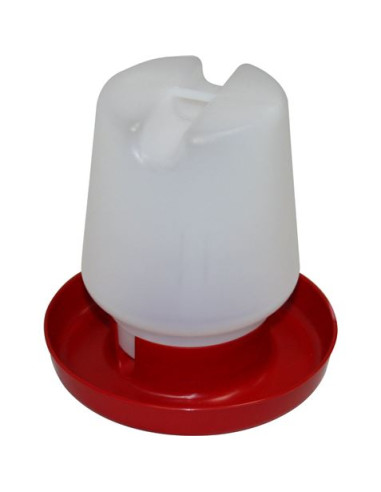 BEBEDERO REDONDO PARA AVES 13L. MADER