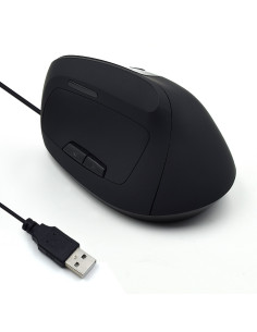 RATON EWENT VERTICAL ERGONOMICO EW3157 1800dpi USB 2.0 2