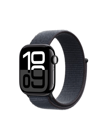 Apple Watch Series 10 OLED 42 mm Digital 374 x 446 Pixeles Pantalla táctil Negro Wifi GPS (satélite)
