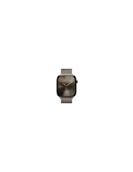 Apple Watch Series 10 OLED 46 mm Digital 416 x 496 Pixeles Pantalla táctil 4G Titanio Wifi GPS (satélite)