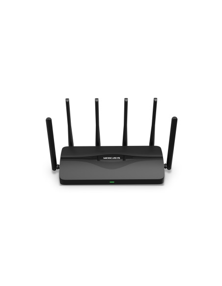 Mercusys MR47BE router inalámbrico 2.5 Gigabit Ethernet Tribanda (2.4 GHz / 5 GHz / 6 GHz) Negro