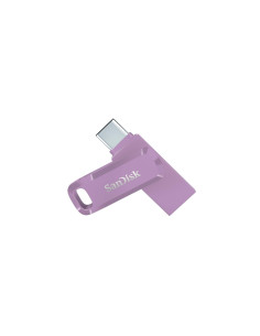 SanDisk Ultra Dual Drive Go USB 128GB unidad flash USB USB Type-A / USB Type-C 3.2 Gen 1 (3.1 Gen 1) Lavanda