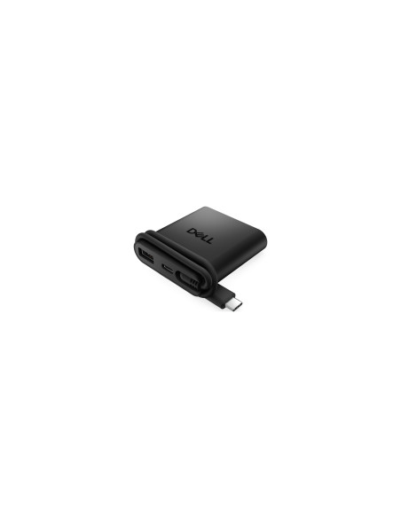 DELL DA225 Alámbrico USB 3.2 Gen 1 (3.1 Gen 1) Type-C Negro