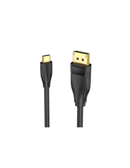 Vention Cable Conversor CGYBH/ USB Tipo-C Macho - Displayport Macho/ 1m/ Negro