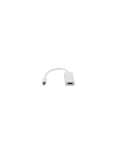 ADAPTADOR MINI DISPLAY PORT A HDMI NANOCABLE BLANCO 15 CM 10.16.0102-W