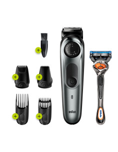 AFEITADORA BRAUN BT7220 BARBERO GILLETE FUSION BT7220