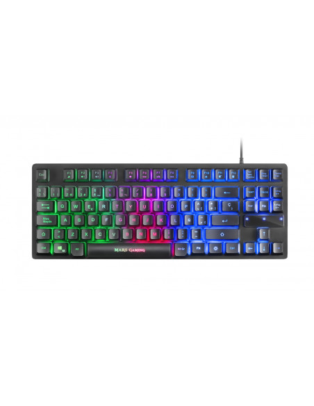 Mars Gaming Combo RGB Teclado y Ratón, Diseño TKL, Layout Español,