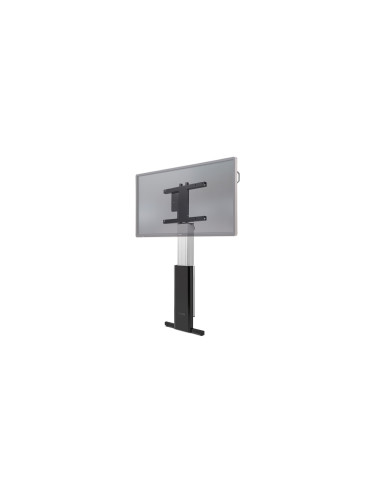 Soporte tv suelo ctouch para pantallas 55p a 86p aluminio negro 10080250