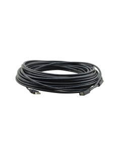 Cable kramer electronics usb 2.0 tipo-a macho a hembra 10.7m negro 96-0211035