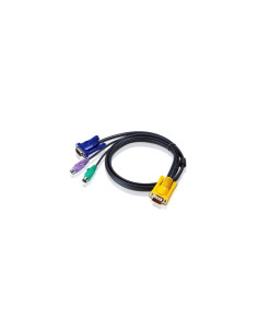 ATEN Cable KVM PS/2 con SPHD 3 en 1 de 3 m